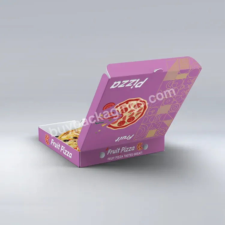 High Quality Custom Logo Folding Paper Printing Wholesale Corrugated Color Pizza Box - Buy Paper Pizza Box,Food Packages Takeaway Customized,Packaging Box Pizza Box.