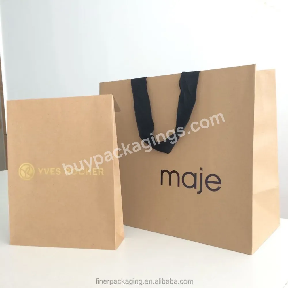 High Quality Custom Recyclable Brown Paper Bag - Buy Brown Paper Bag,Recyclable Brown Paper Bag,High Quality Brown Paper Bag.