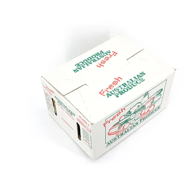 High Quality Custom Size Logo Printing Strong Cardboard Boxes Vegetables Fruit
