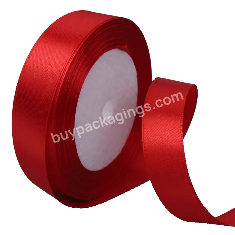 High Quality Custom With Logo Printed 3/4'' Inch Stain Ribbon Birthday Party Ribbon