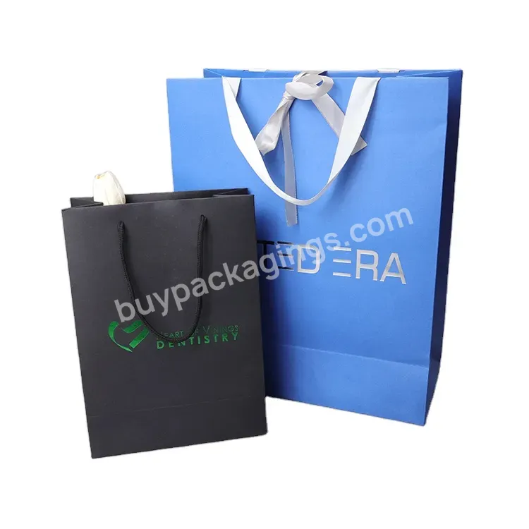 High Quality Customized Bag Wholesale White Kraft Custom Paper Bag With Handles Supplier With Your Own Logo For Shopping - Buy Plain Cheap Brown Paper Bags With Handles,Brown Kraft Paper Bags,Paper Shopping Bags.