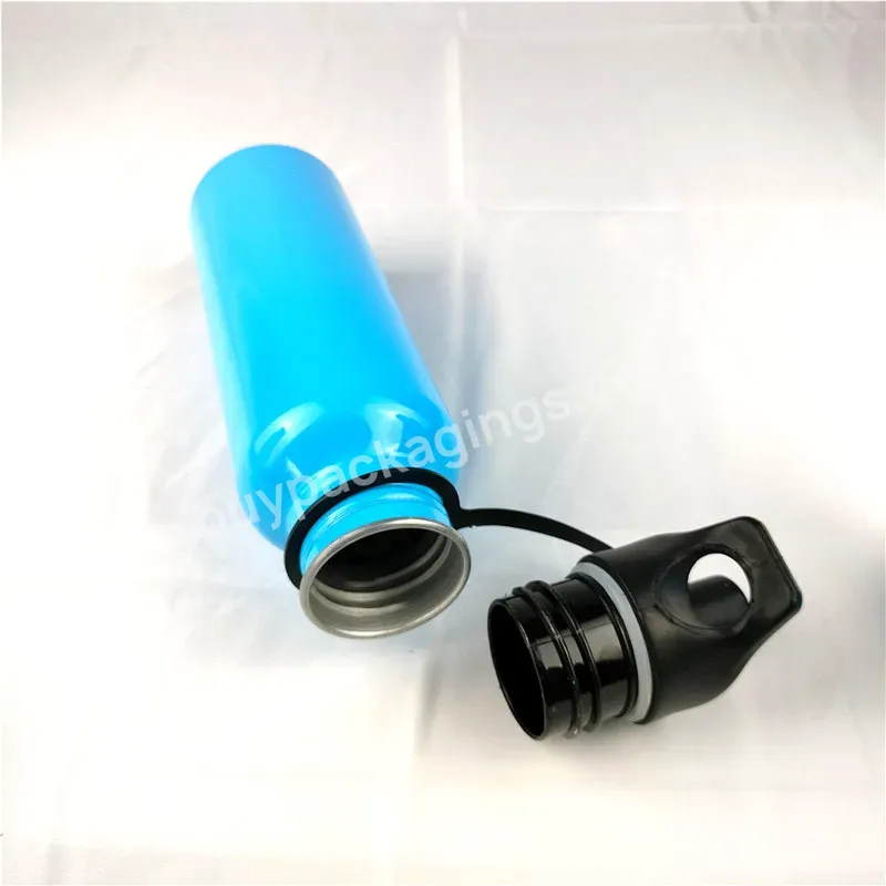 High Quality Customized Blue Color Outdoor Empty Sport Aluminium Water Bottle For Promotion 300ml 500ml - Buy Aluminum Bottle,Outdoor Water Bottle,Aluminum Water Bottle.