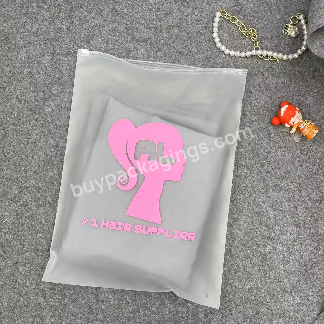 High Quality Customized Printed Frosted Matte Recyclable Plastic Zipper Bag For Clothing Packaging - Buy Customized Printed Zipper Bag,Frosted Zipper Bag,Plastic Zipper Bag For Clothing Packaging.