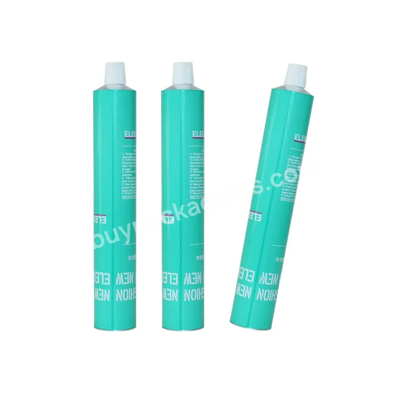 High Quality Dia25 Dia28 Dia32 Soft Packaging Tubes Cylinder Metal Hair Dye Color Cream Tubes