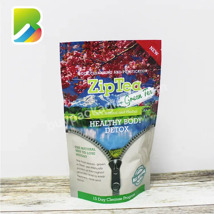 High Quality Doy Pack Aluminum Foil Pouch Packaging Stand Up Powder / Salt / Tea Ziplock Bags - Buy Ziplock Aluminum Foil Salt Packaging,Stand Up Pouch For Tea,Aluminum Foil Tea Bag.