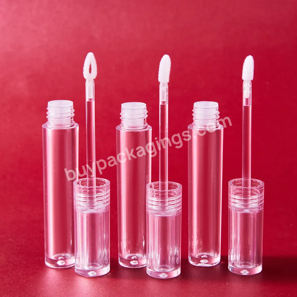 High Quality Empty Transparent 5ml Lip Gloss Tube Empty Lip Gloss Tube Container Custom Lip Gloss Tubes