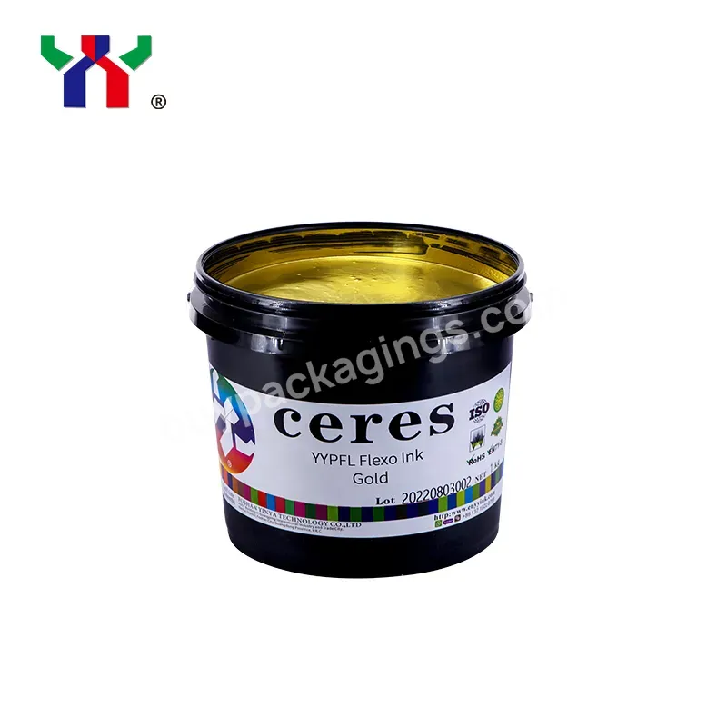 High Quality Flexo Printing Fabric Ink For Cloth Label,Color Cyan 5kg/can