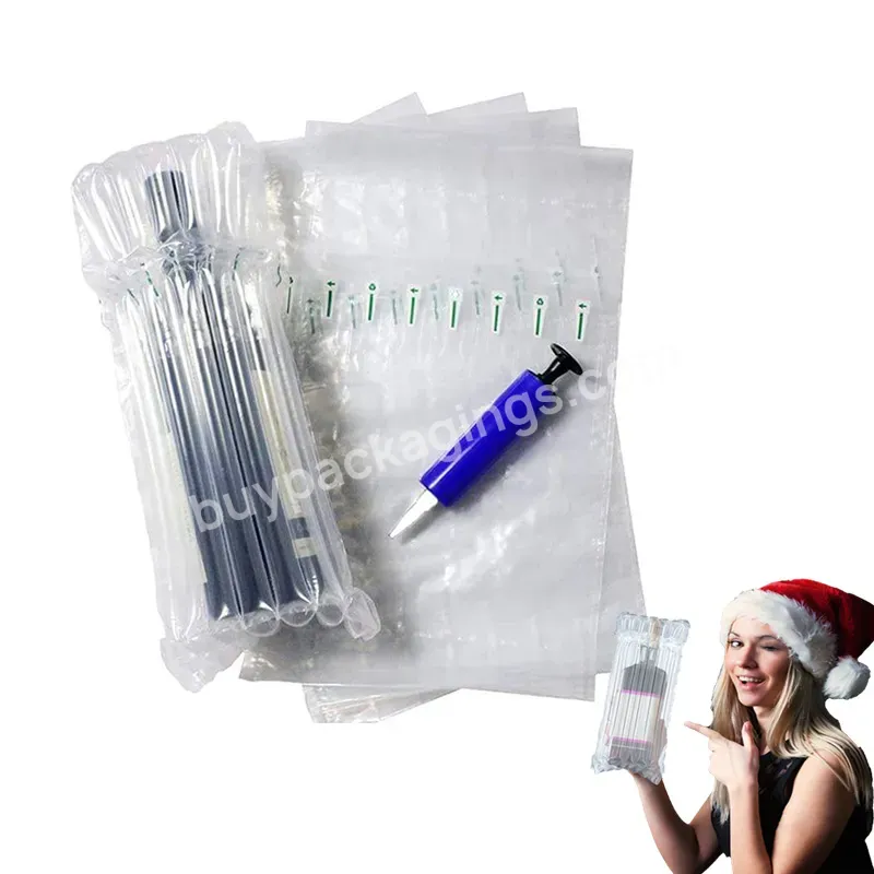 High Quality Inflatable Protective Packaging Film Material Air Column Bag - Buy Inflatable Packaging Air Column Bag,Air Bag Air Bubble,Air Pack.