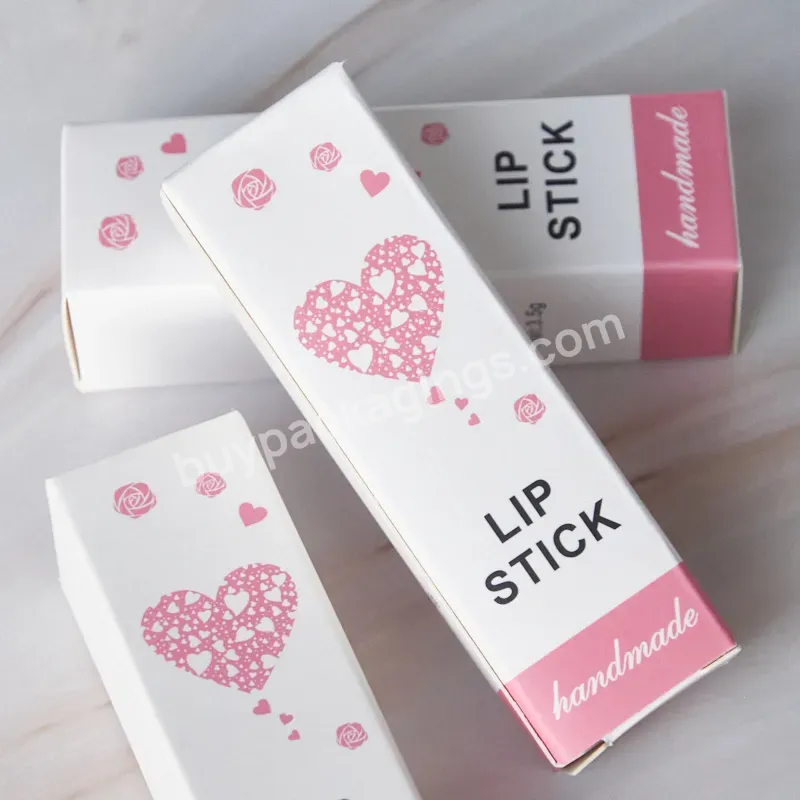 High Quality Logo Lipstick Tube Paper Packaging Box Lip Gloss Packaging Cardboard Box For Makeup - Buy Cardboard Box For Makeup,Lip Gloss Packaging Cardboard,Lipstick Tube Paper Packaging Box.