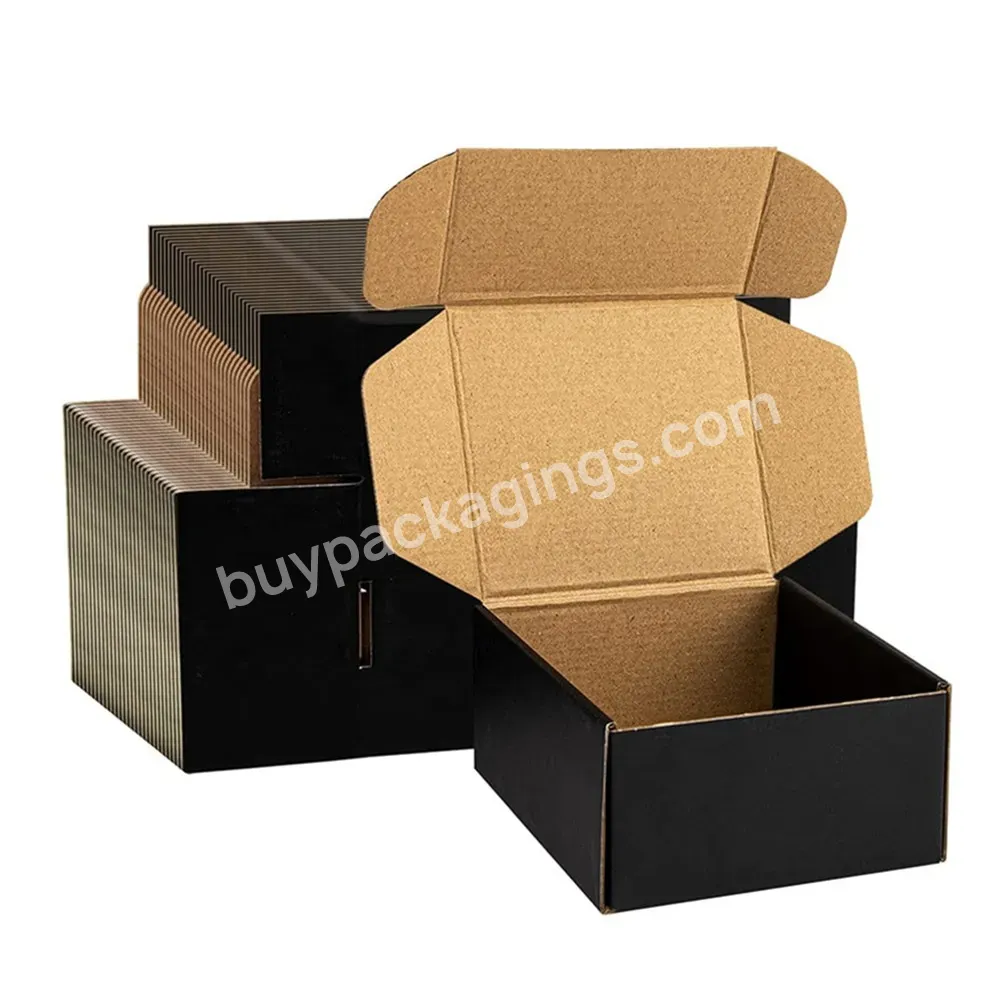 High Quality Luxury Small Matte Black Eco-friendly Cardboard Biodegradable Packaging Shipping Mailing Box - Buy Black Cardboard Gift Box,Luxury Cardboard Gift Box,Small Cardboard Gift Box.