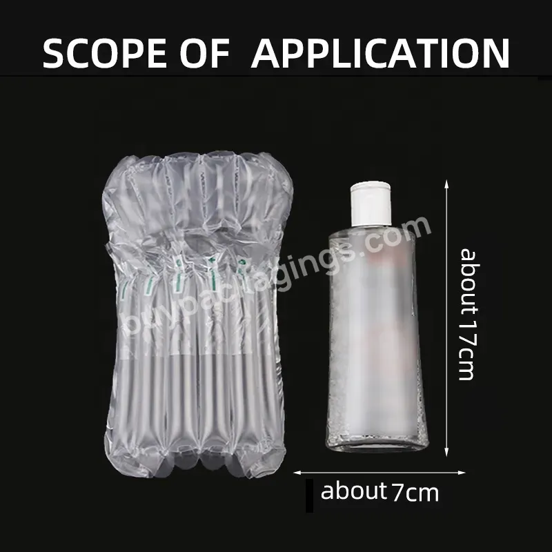 High Quality Manufacture Protective Film Bubble Cushion Wrap Buffering Inflatable Air Column Roll Coil