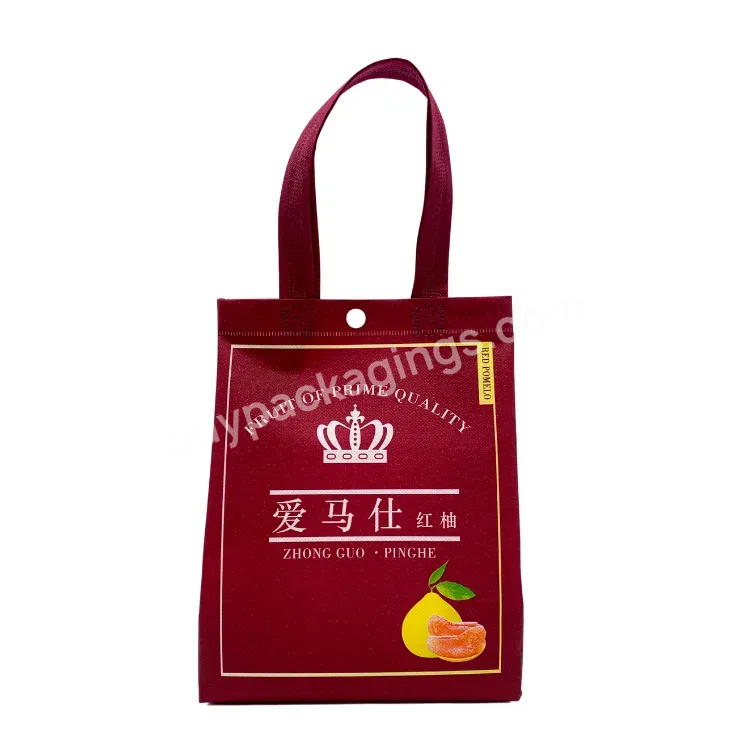High Quality Non Woven Handle Bags Clothes Packaging With Logo Printed Large Size Customized Color Gifts Non Woven Bags