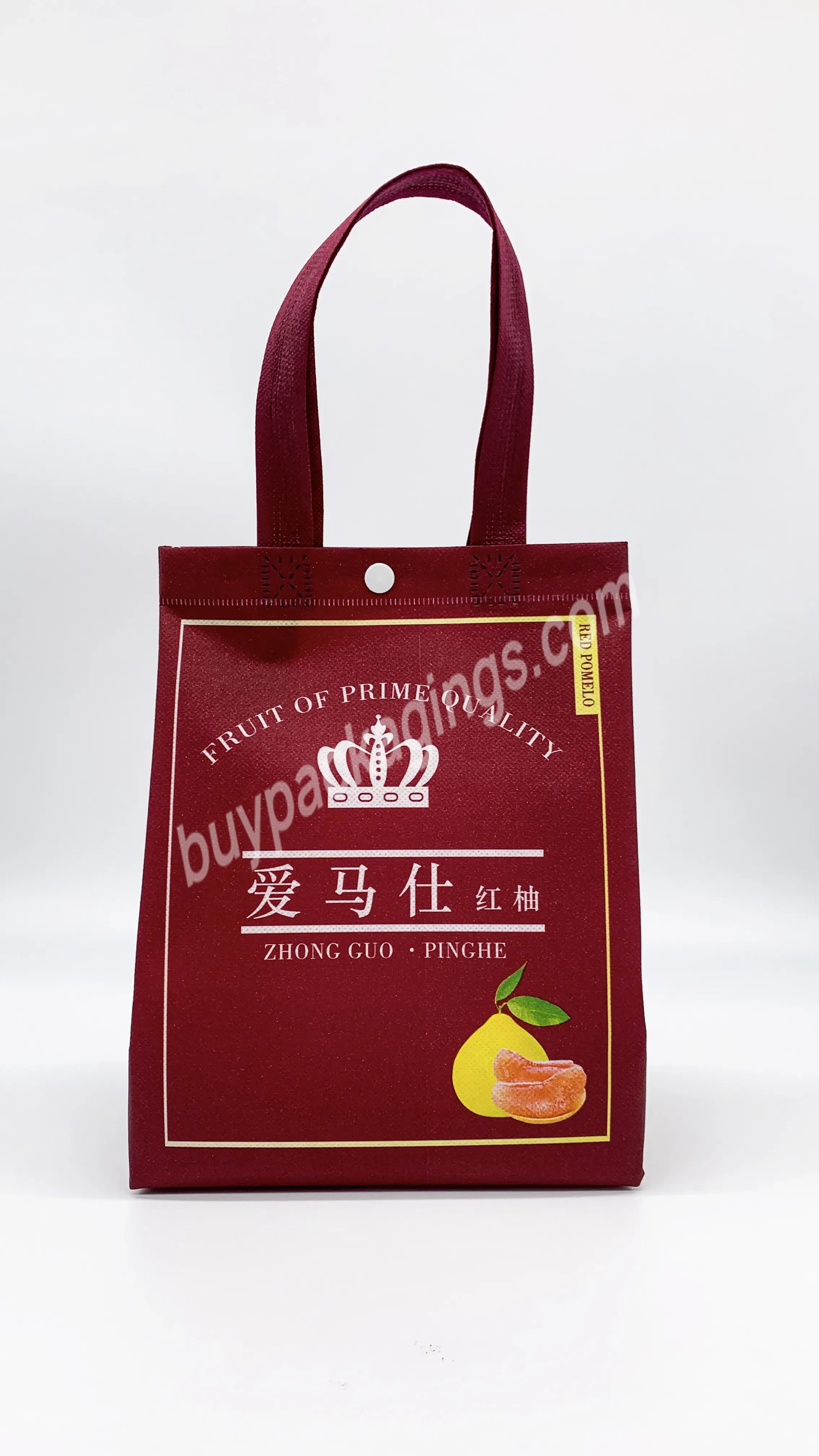 High Quality Non Woven Handle Bags Clothes Packaging With Logo Printed Large Size Customized Color Gifts Non Woven Bags