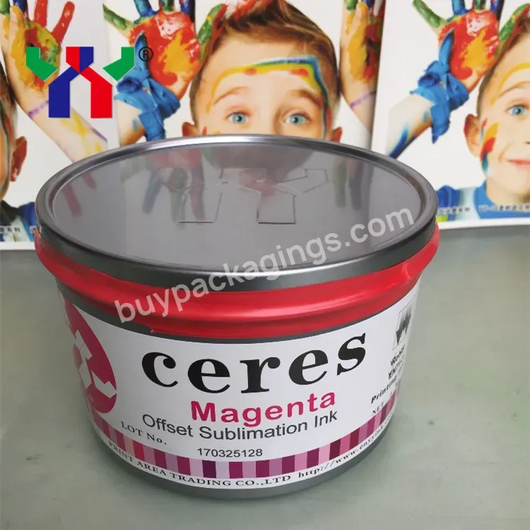 High Quality Offset Printing Sublimation Ink,Magenta,1kg/vacuum Can