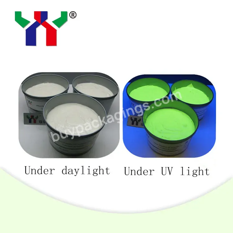 High Quality Offset Printing Uv Invisible Ink,Colorless To Yellow Green