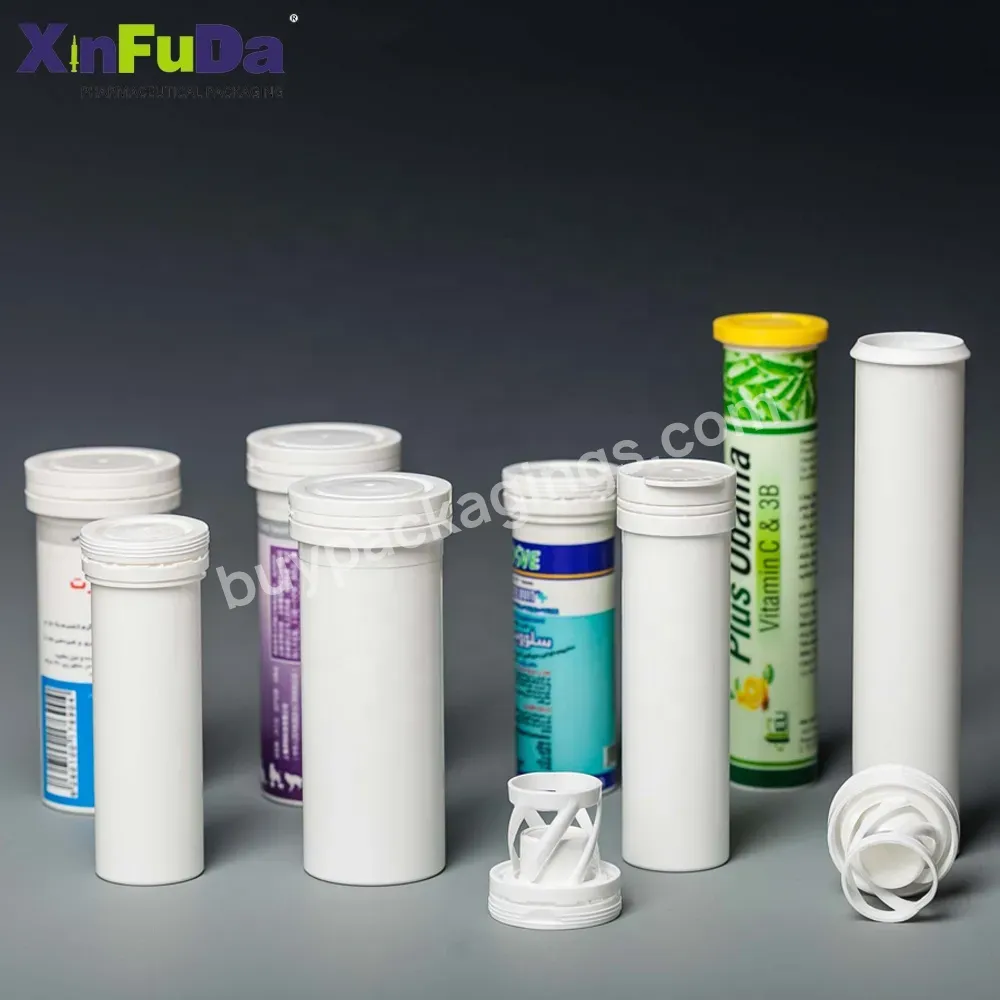 High Quality Plastic Effervescent Vitamin Tablet Packaging Jar Dietary Supplement Effervescent Tablets Tubes For Pharmaceutical - Buy Effervescent Vitamin Tablet Jar,Vitamin Packaging,Vitamin Tube.