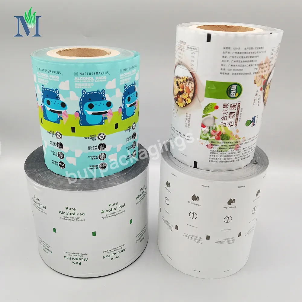 High Quality Plastic Food Grade Lamination Flexible Packaging Roll Film