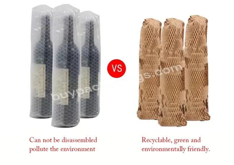 High Quality Recyclable Kraft Paper Wrap Convenient Honeycomb Paper Cutting - Buy Golden Kraft Paper,Dark Brown Wrapping Paper,100% Biodegradable Paddded Honeycomb Package Bag.