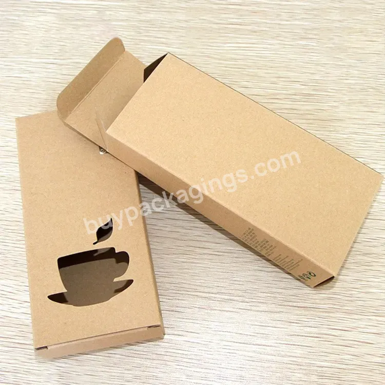 High Quality Recycled Brown Kraft Tea Bags Paper Packaging Box - Buy Tea Bags Paper Packaging Box,Tea Paper Box,Brown Kraft Paper Box.