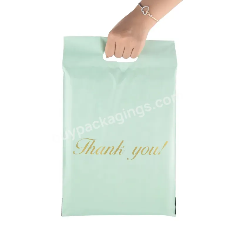 High Quality Self Adhesive Custom Printed Poly Mailer Clothing Packaging Mailing Bags With Handle - Buy Clothing Packaging Mailing Bag,Custom Printed Poly Mailer Bag,Mailing Bags With Handle.