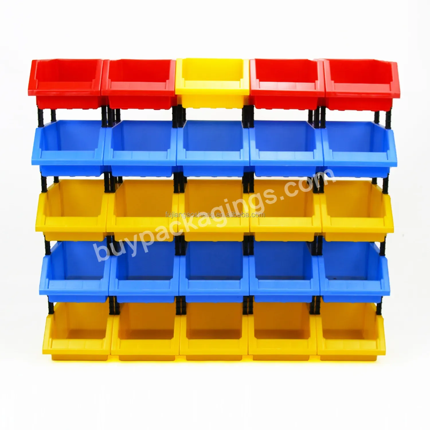 High Quality Shelf Bins For Industrial Plastic Portable Boxes Plastic Stackable And Divisible Storage Shelf Bins - Buy Kids Plastic Storage Bins,Cheap Plastic Storage Bins,Stackable Bread Bin.