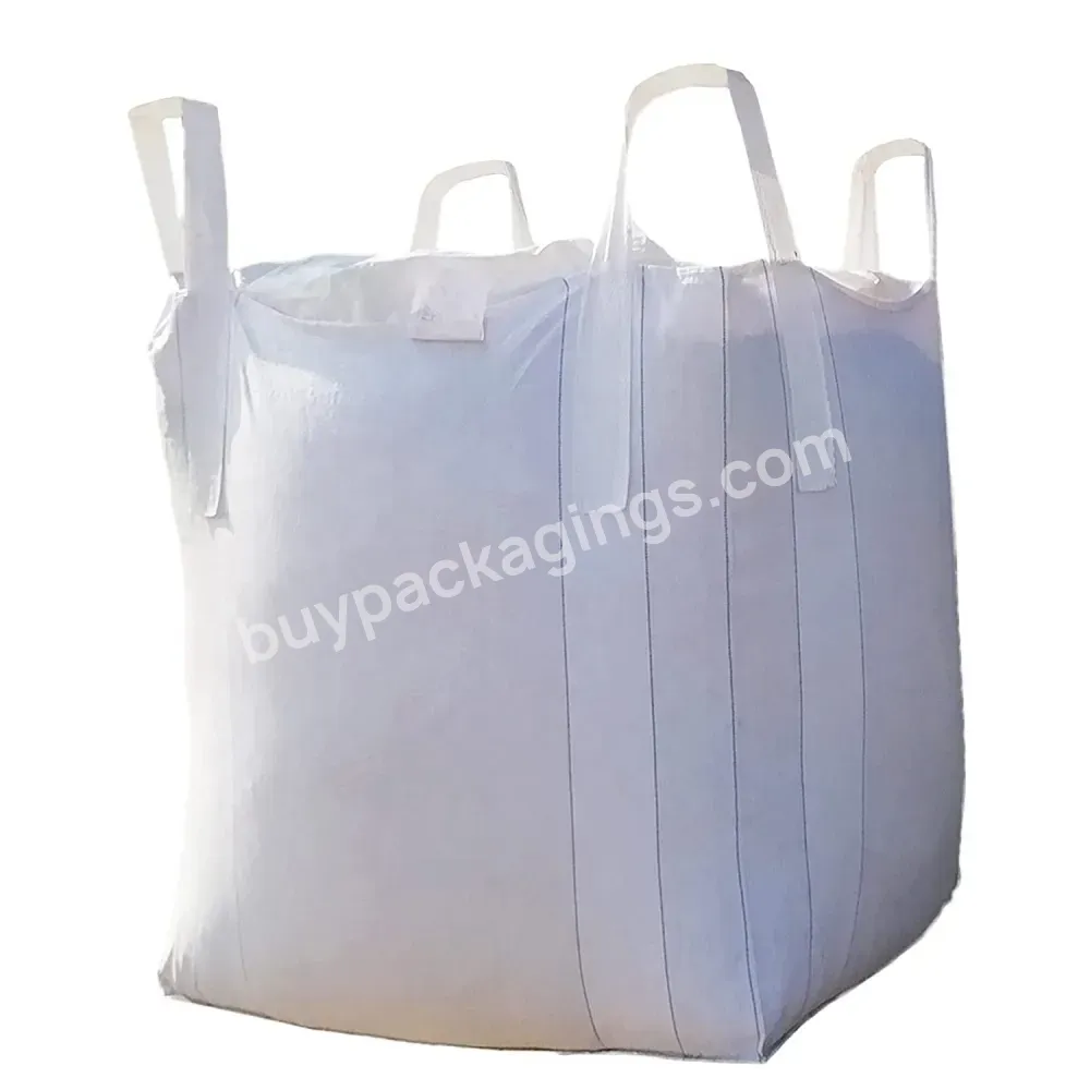 High Quality Tonne Bulk Bag Uv Treated Safety Factor 5:1 Raffia Pp Big Bag Fibc Ton Bag - Buy 1000kg Bags Fibc Bag,Used Fibc Bags,Low Cost Fibc Bag.