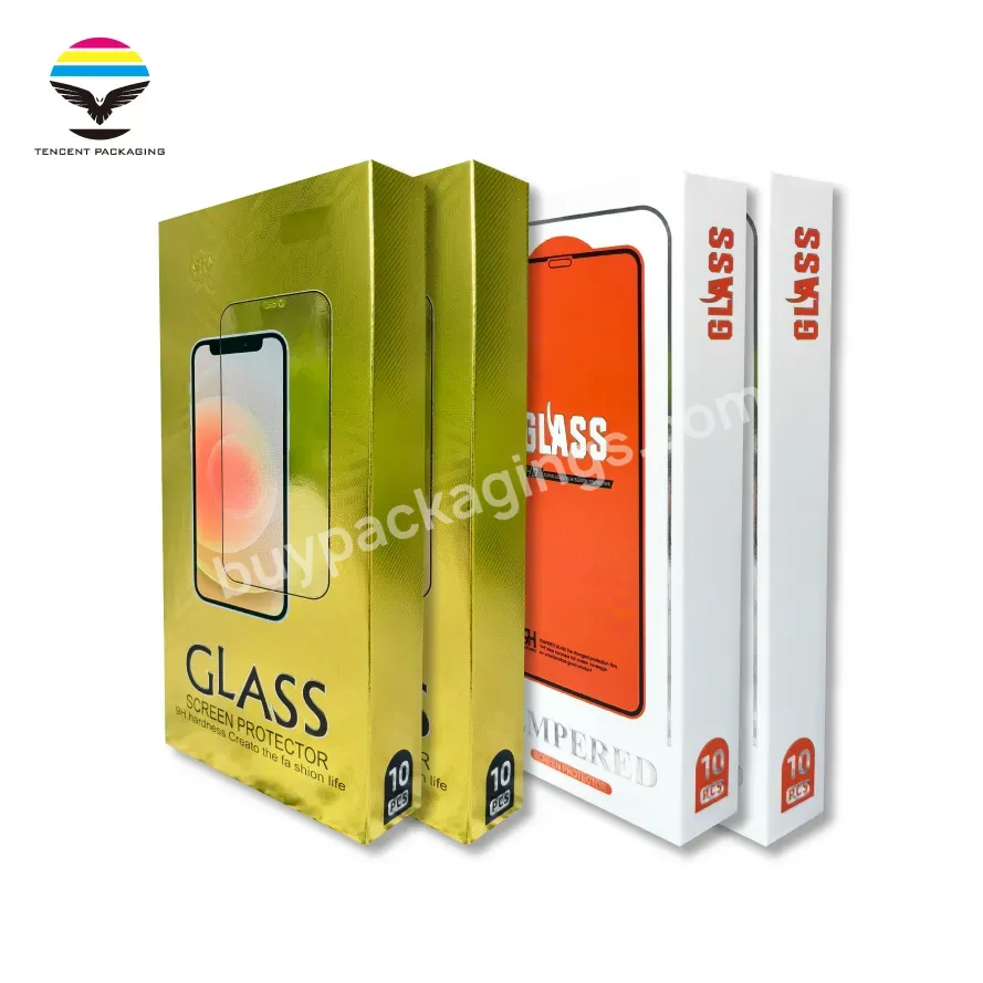 High Quality Transparent Tempered Glass Screen Protector Glass Toughened Film Packaging Screen Protector Packaging Box - Buy Tempered Film Mobile Phone,Tempered Film,Tempered Film Packaging.