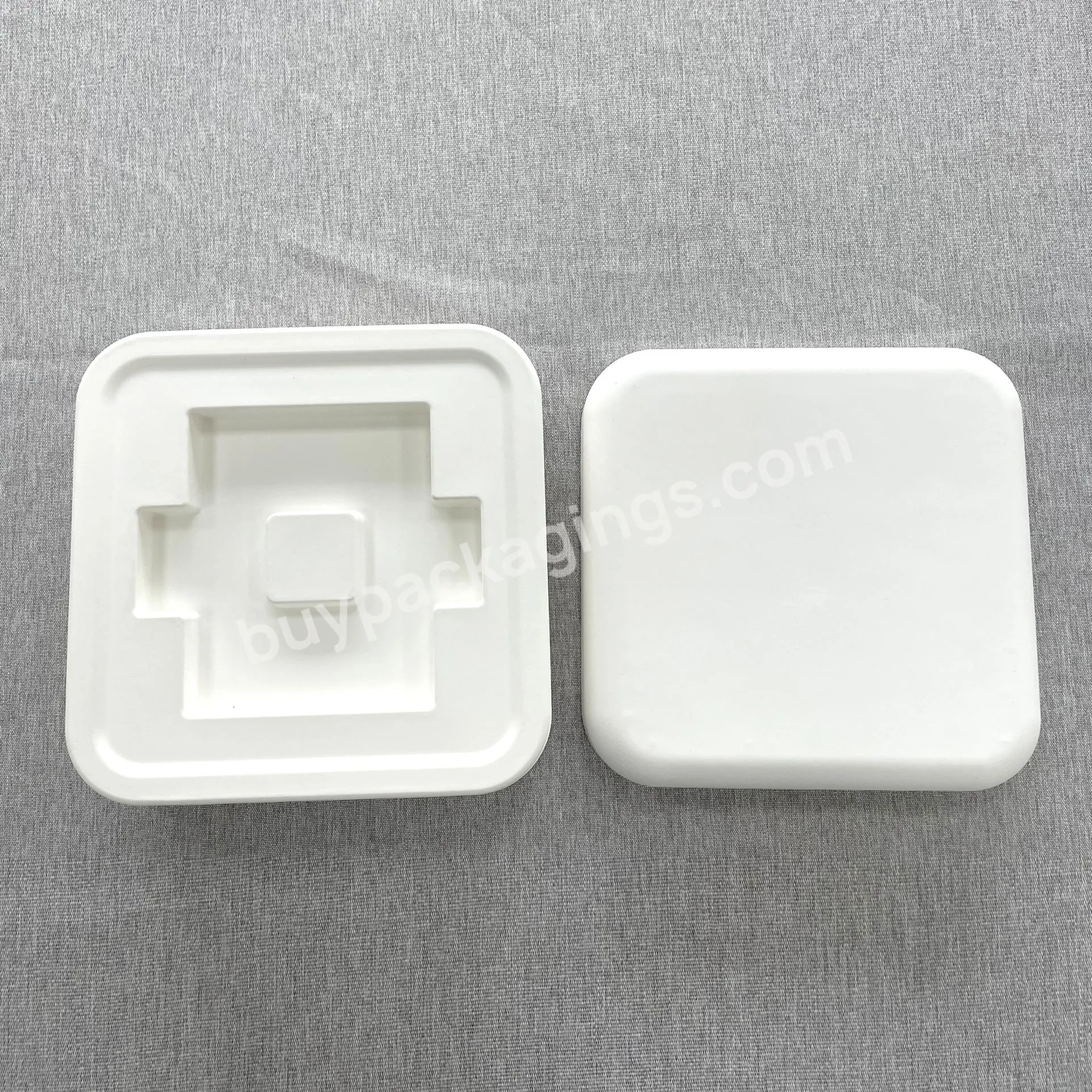 High Quality White Biodegradable Custom Wholesale Embossing Pulp Molded Process Type Lid And Base Paper Packing Box - Buy Beautiful Gift Packaging,Flower Gift Box Packaging,Chocolate Gift Box Packaging For Wedding.
