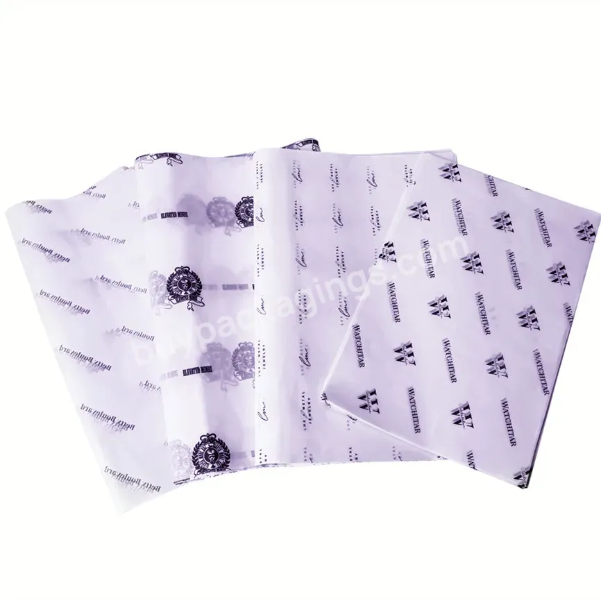 High Quality Wholesale Custom Gift Packing Printed Logo Wrapping Tissue Paper