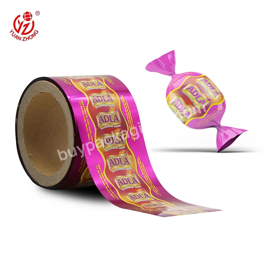 High Quality Wholesale Custom Print Twisted Pet Food Package Plastic Film Roll For Chocolate/candy Wrapper - Buy Candy Plastic Package,Plastic Package Print,Plastic Package Print.