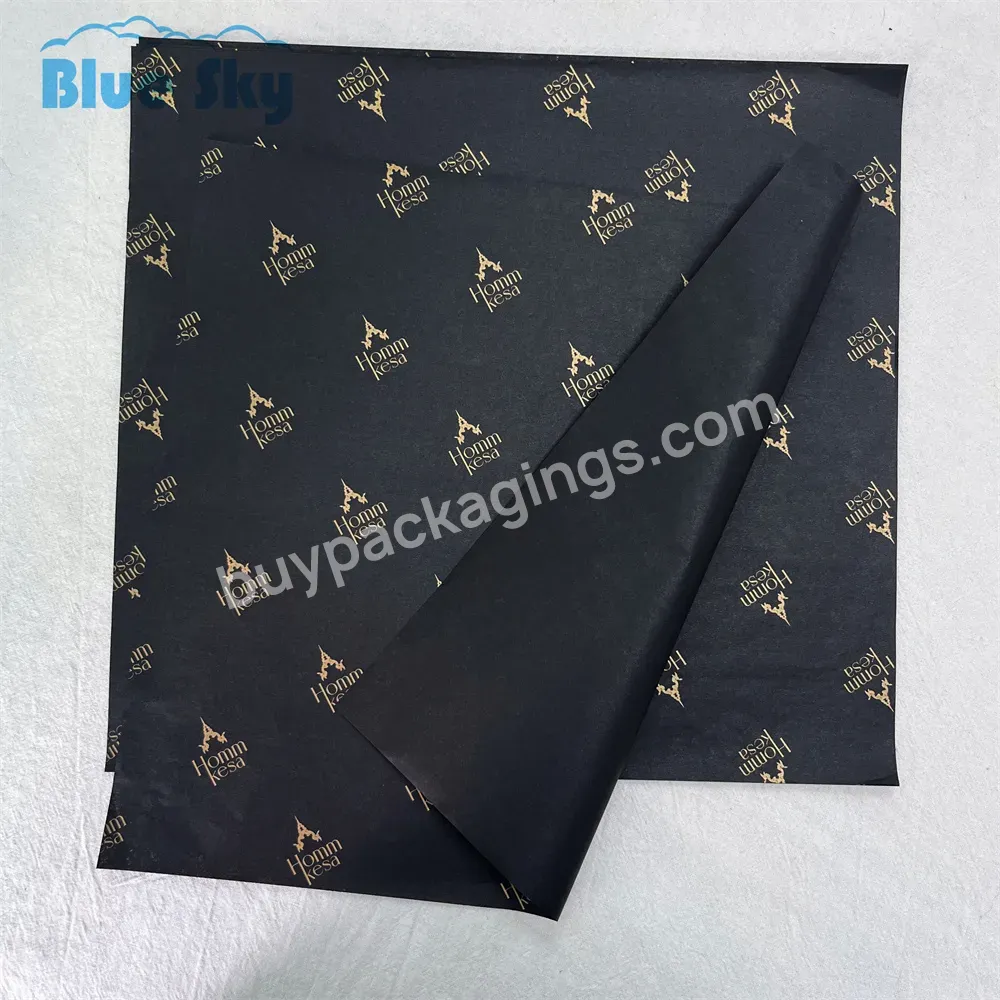 High Quality Wholesale Tissue Paper Custom Packing Paper Printed Logo Wrapping Paper Clothes/accessories/shoes - Buy Custom Packaging Paper,Tissue Paper,Tissue Wrapping Packaging.