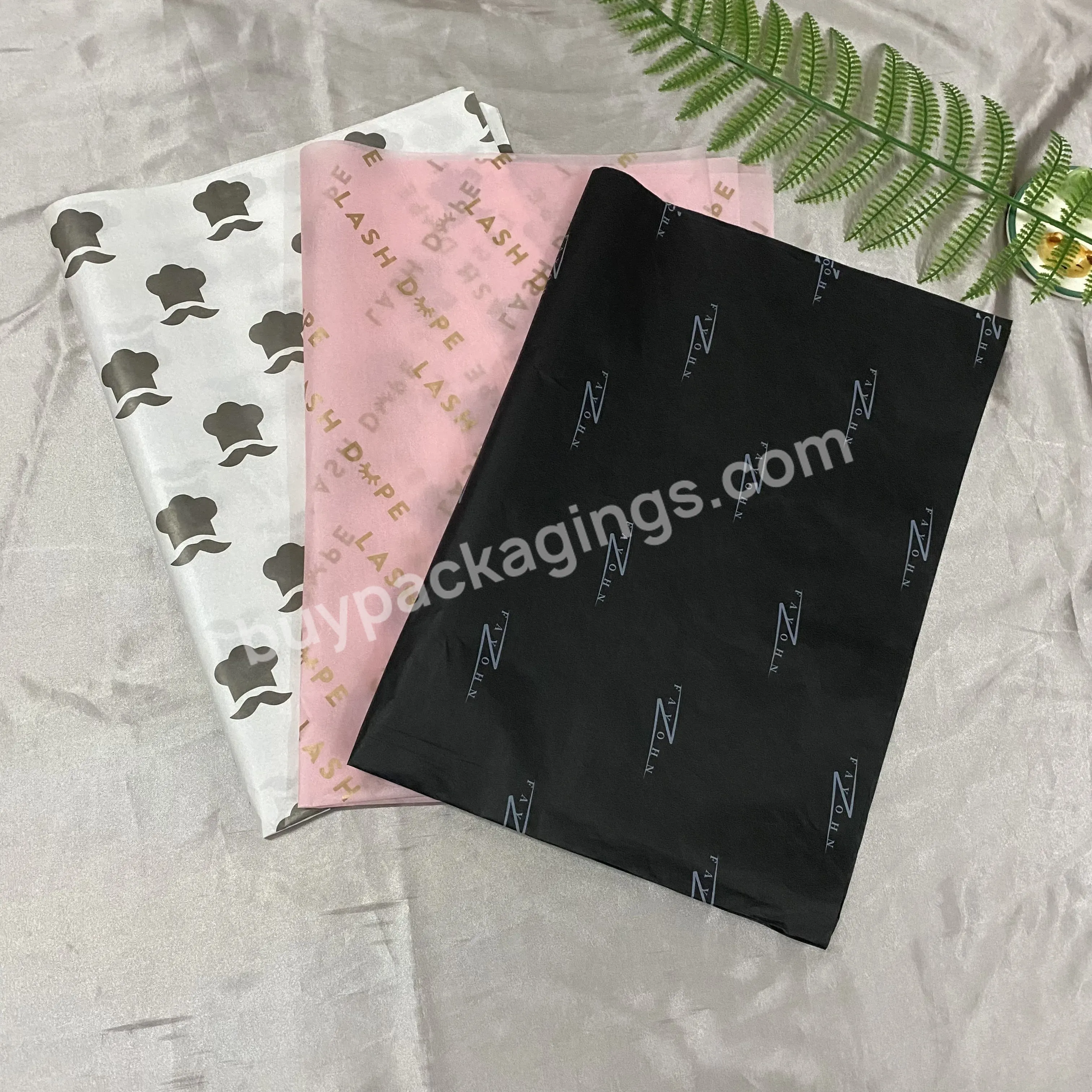 High Quantity Customized Tissue Paper Print Paper Wholesale Wrapping Paper Custom Logo For Packaging - Buy Wrapping Flowers And Clothing,Custom Key Cover With Your Own Logo,Customized Logo And Size.