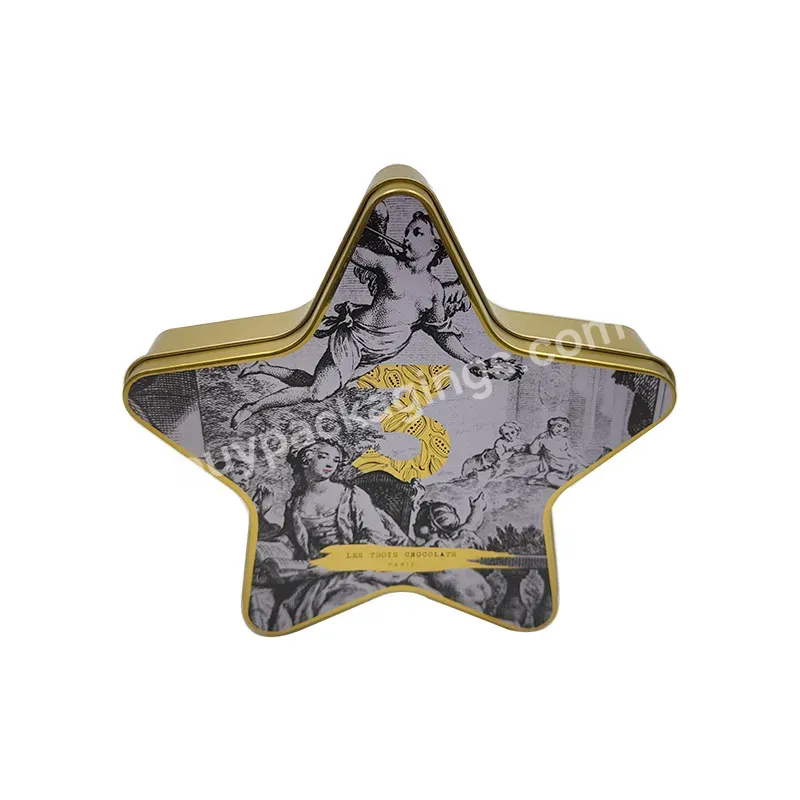 High Toughness Star Shape Custom Chocolate Tin Cans Box,Star Tin Boxes For Cookies - Buy Star Tin Boxes,Chocolate Tin Cans Box,Tin Boxes For Cookies.