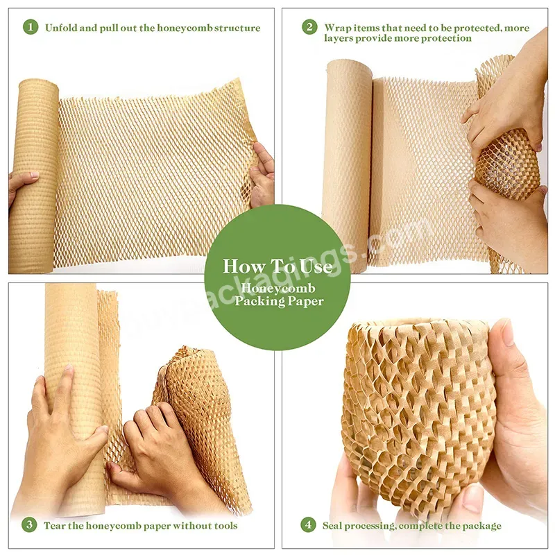 Hight Quality Eco-friendly Material Honeycomb Wrapping Cushion Paper Craft Paper Honeycomb Craft Paper - Buy Eco-friendly Honeycomb Craft Paper,Paper Honeycomb Wrap,Honeycomb Wrap Paper.