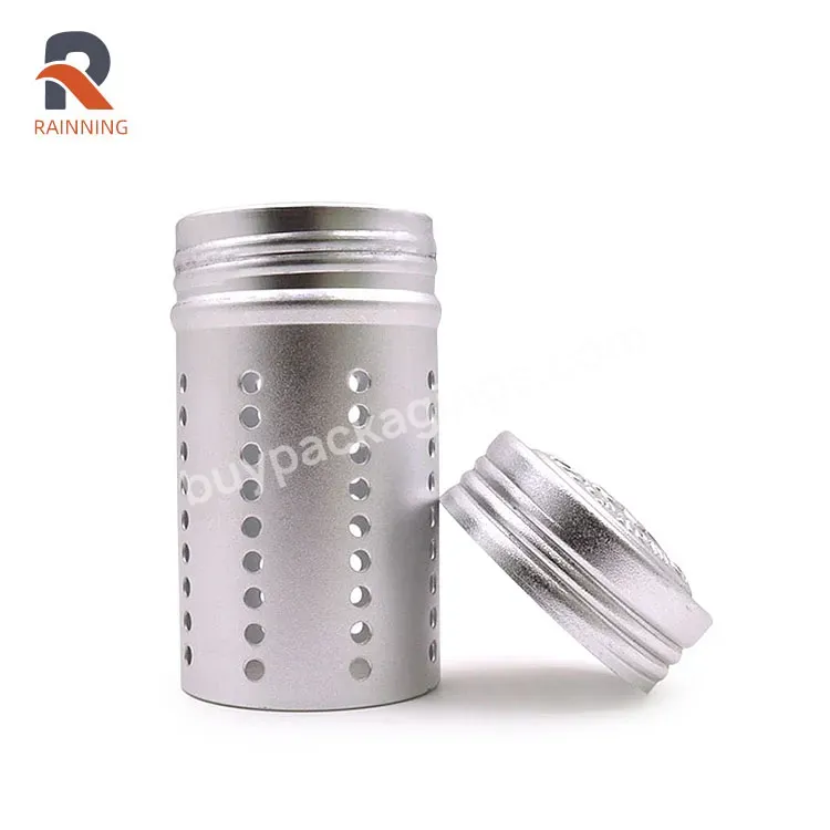 Hollow Out Aluminium Can 80 Ml,Metal Container Packaging Aluminium Cans For Essential Oils - Buy Tin Cans,Candle Tin,Empty Aluminum Cans.
