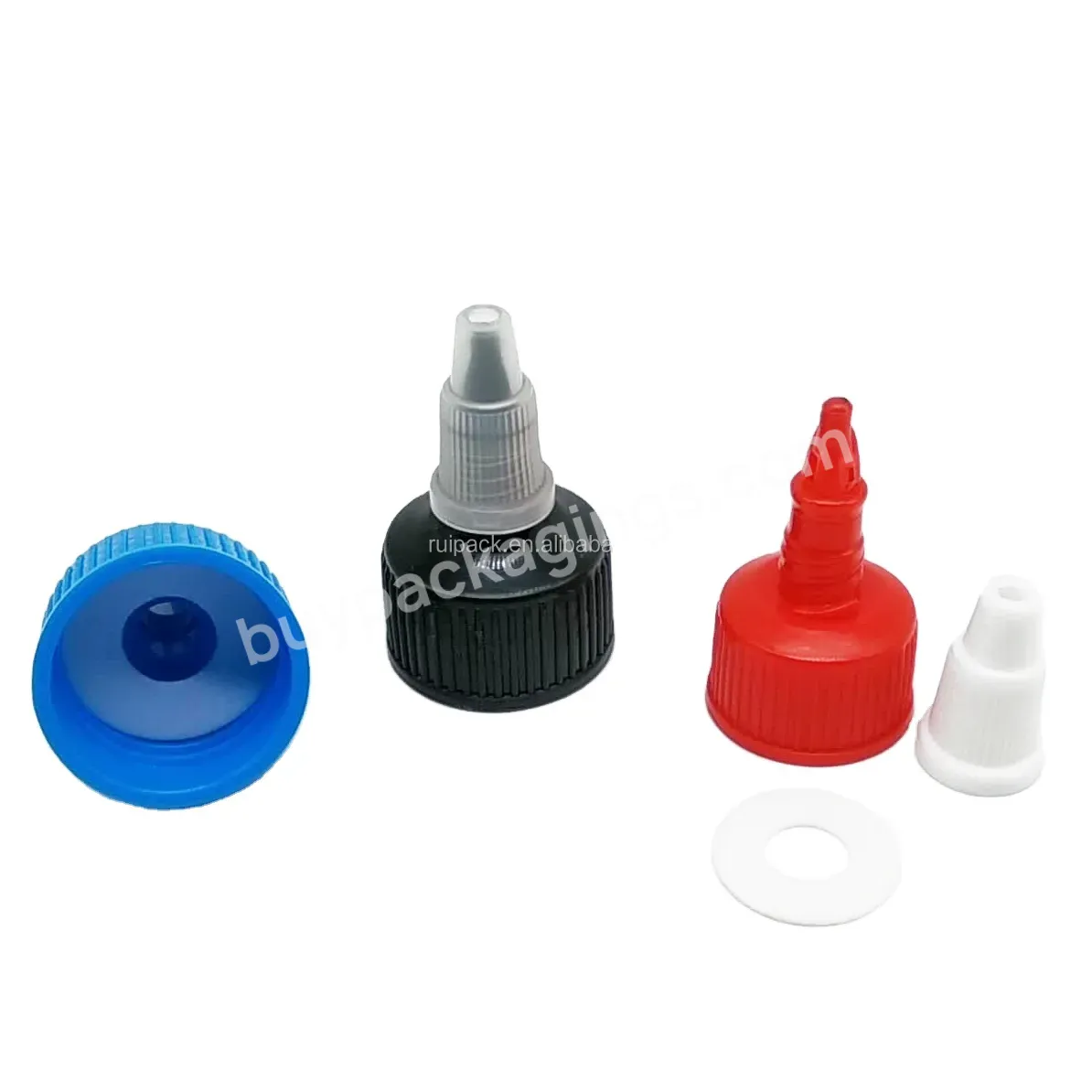 Hot Custom Colors Dropper Cap For Cosmetic Bottles - Buy Oil Dispenser Cap,Oil Spout Cap,Olive Oil Bottle Cap.