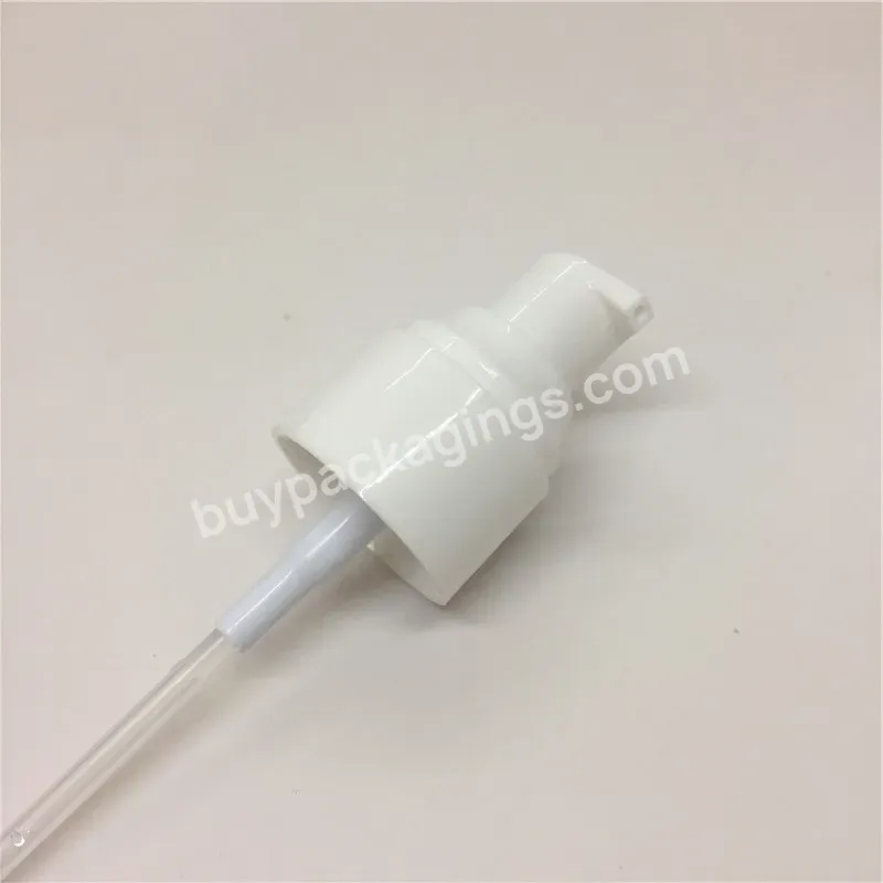Hot Oem High Quality 20/410 24/410 Double Layer Cream Treatment Pump For Cosmetic Packaging