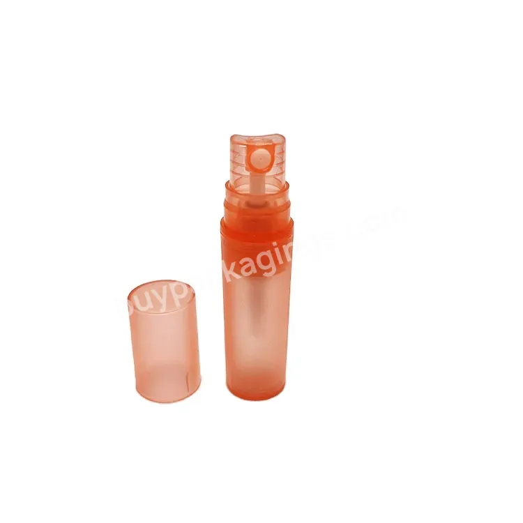 Hot Oem Plastic And Glass Frosted Pink Color 5ml Pen Spray Perfume Atomizer Bottle Containers Manufacturer/wholesale - Buy Perfume Bottle,Bottel Spray,Spray Perfume Bottle.