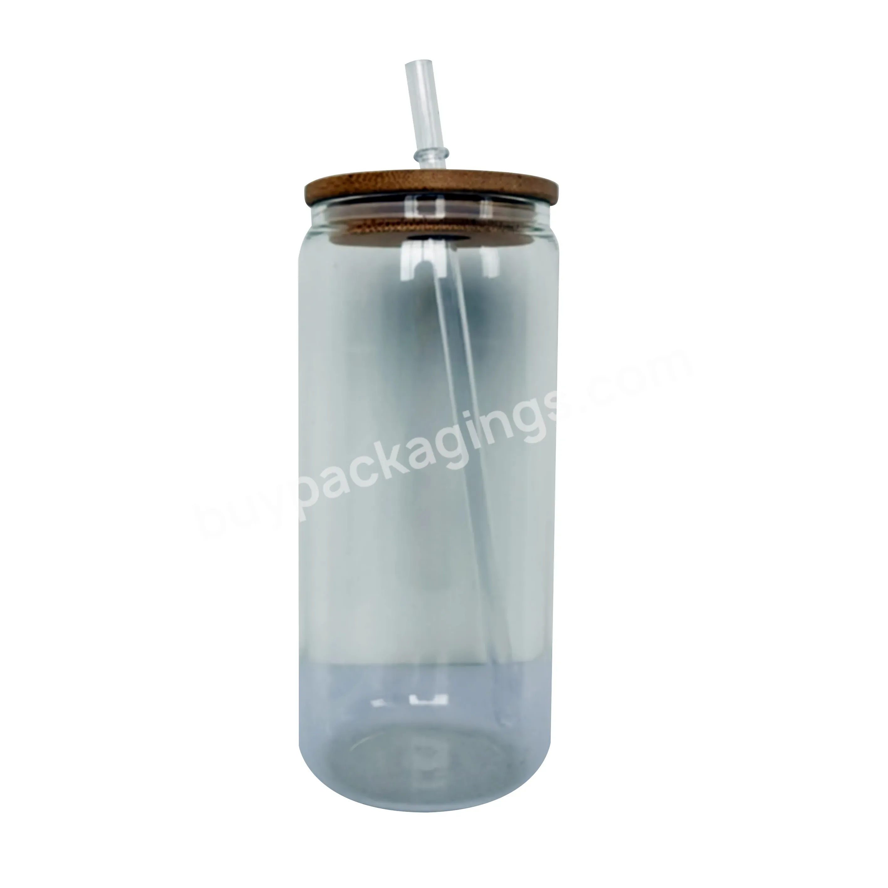 Hot Sale 12oz 16oz 17oz 20oz 25oz Beer Can Cup Mason Jar Bubble Tea Glass Cup With Bamboo Lid - Buy Mason Jar Bubble Tea Glass Cup With Bamboo Lid,Beer Can Cup,Glass Cup.