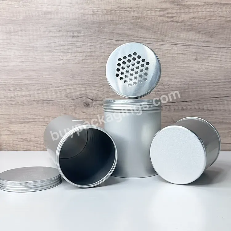 Hot Sale 5ml 10ml 15ml 20ml 50ml 100ml Custom Aluminum Tin Pots Cosmetic Round Cream Jars And Silver Lid