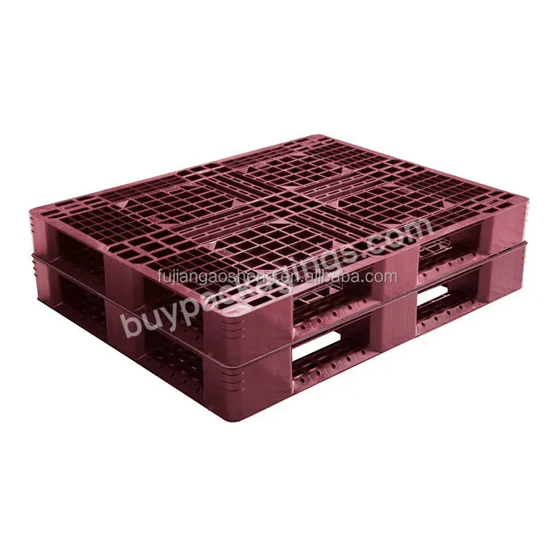 Hot Sale Cheaper Price 4 Way Price Pop- Top Can Shipping Storage Heavy Duty Euro Hdpe Plastic Logistics Transportation Pallet