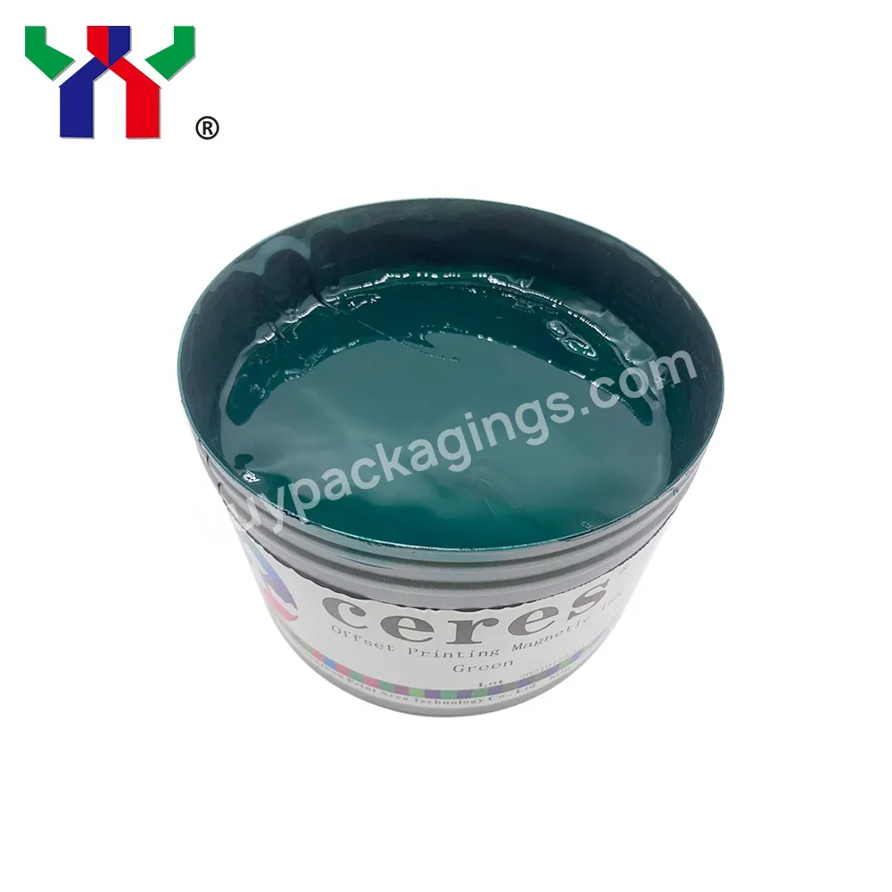 Hot Sale Green Color Hot Sell Offset Printing Magnetic Ink,1kg/can - Buy Magnetic Ink,Offset Magnetic Ink,Magnetic Ink For Offset Printing.
