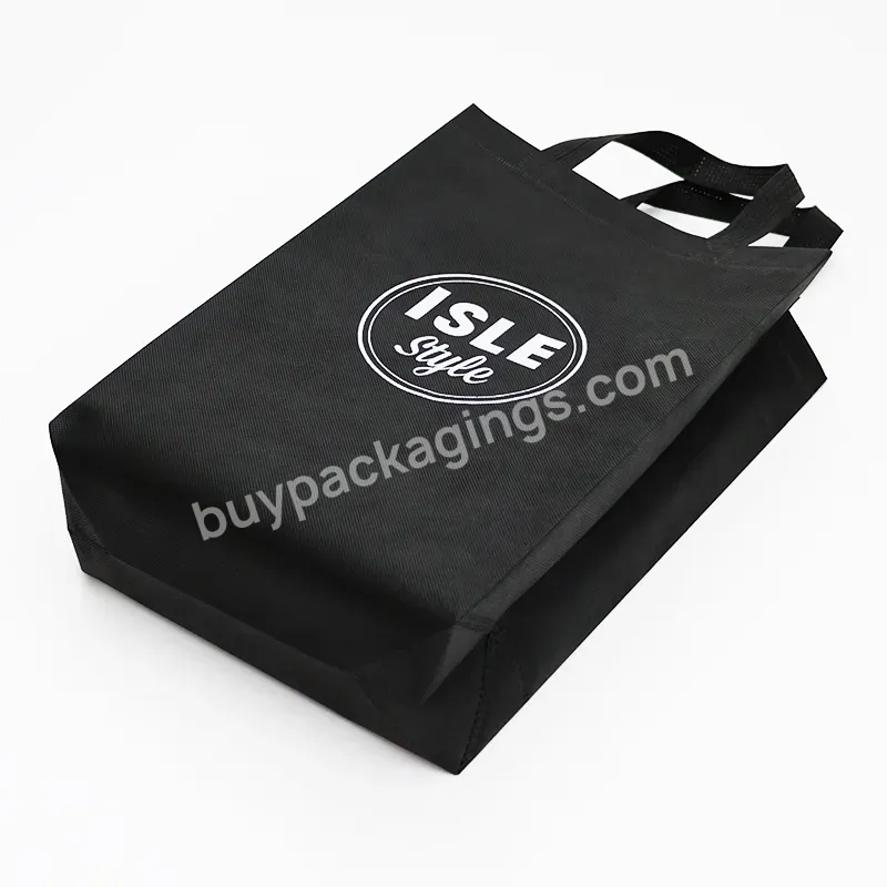 Hot Sale High Quality Wholesale Reusable And Waterproof Promotional Non-woven T-shirt Tote Bags