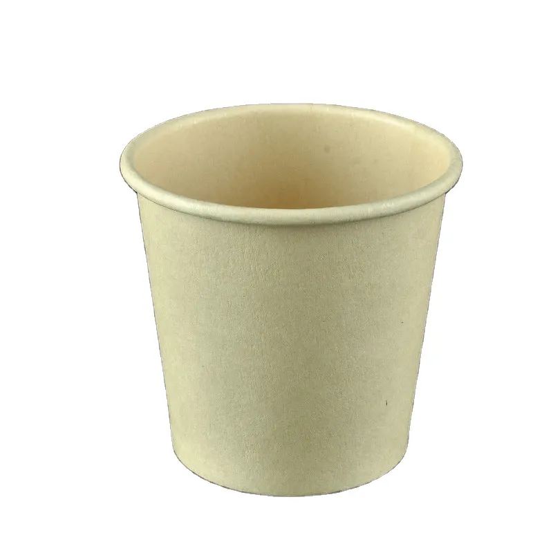 Hot Sale In  Biodegradable Kraft Paper Coffee Cup