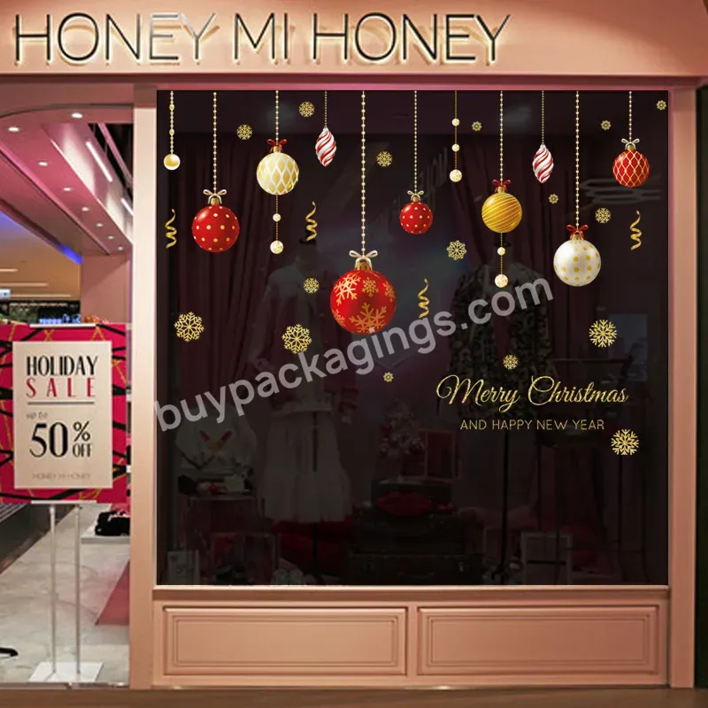 Hot Sale In Stock Merry Christmas Window Stickers - Buy Christmas Stickers,Christmas Window Stickers,Merry Christmas Stickers.