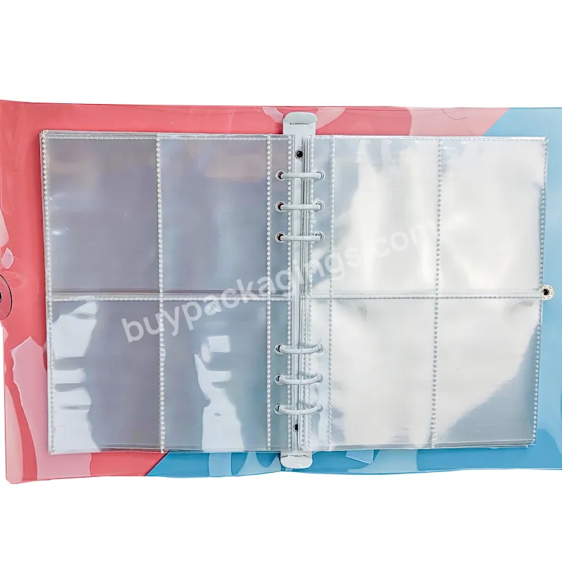 Hot Sale Pp Clear 4 Pockets A5 Binder Inner Pages Plastic Photo Sleeves Transparent Refill 6 Holes Loose Leaf Bags - Buy Hot Sale Pp Clear 4 Pockets A5 Binder Inner Pages,Pp Clear 4 Pockets A5 Binder Inner Pages Plastic Photo Sleeves,A5 Binder Inner