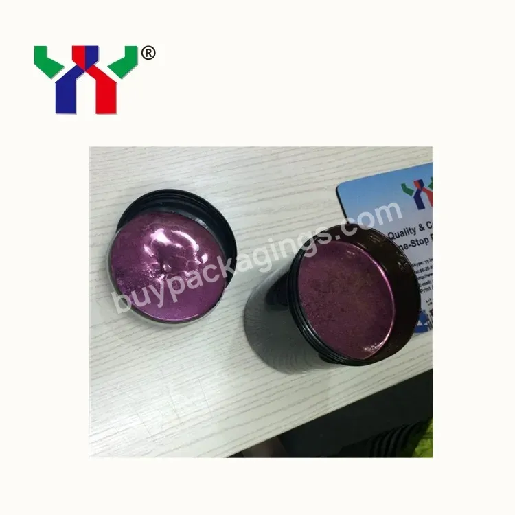 Hot Sale Screen Printing Optical Variable Ink F2 Purple Red To Green - Buy Optical Variable Ink,Security Ink,Screen Printing Ink.
