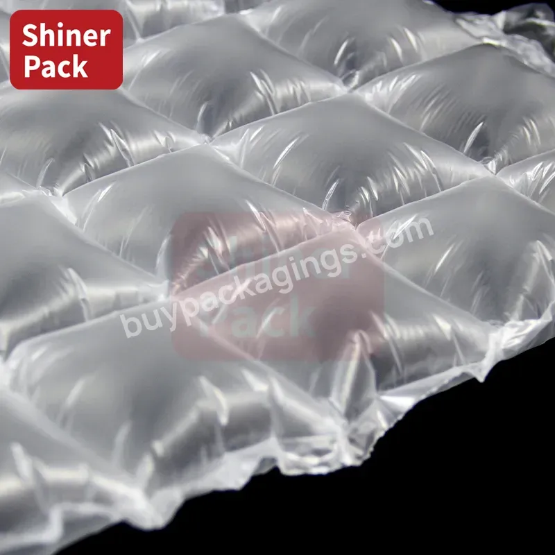 Hot Sale Square Air Cushion Pillow Packaging Air Bubble Film For Transportation Protective Package - Buy Air Cushion Film,Air Pillow Film,Air Bubble Film Machine.
