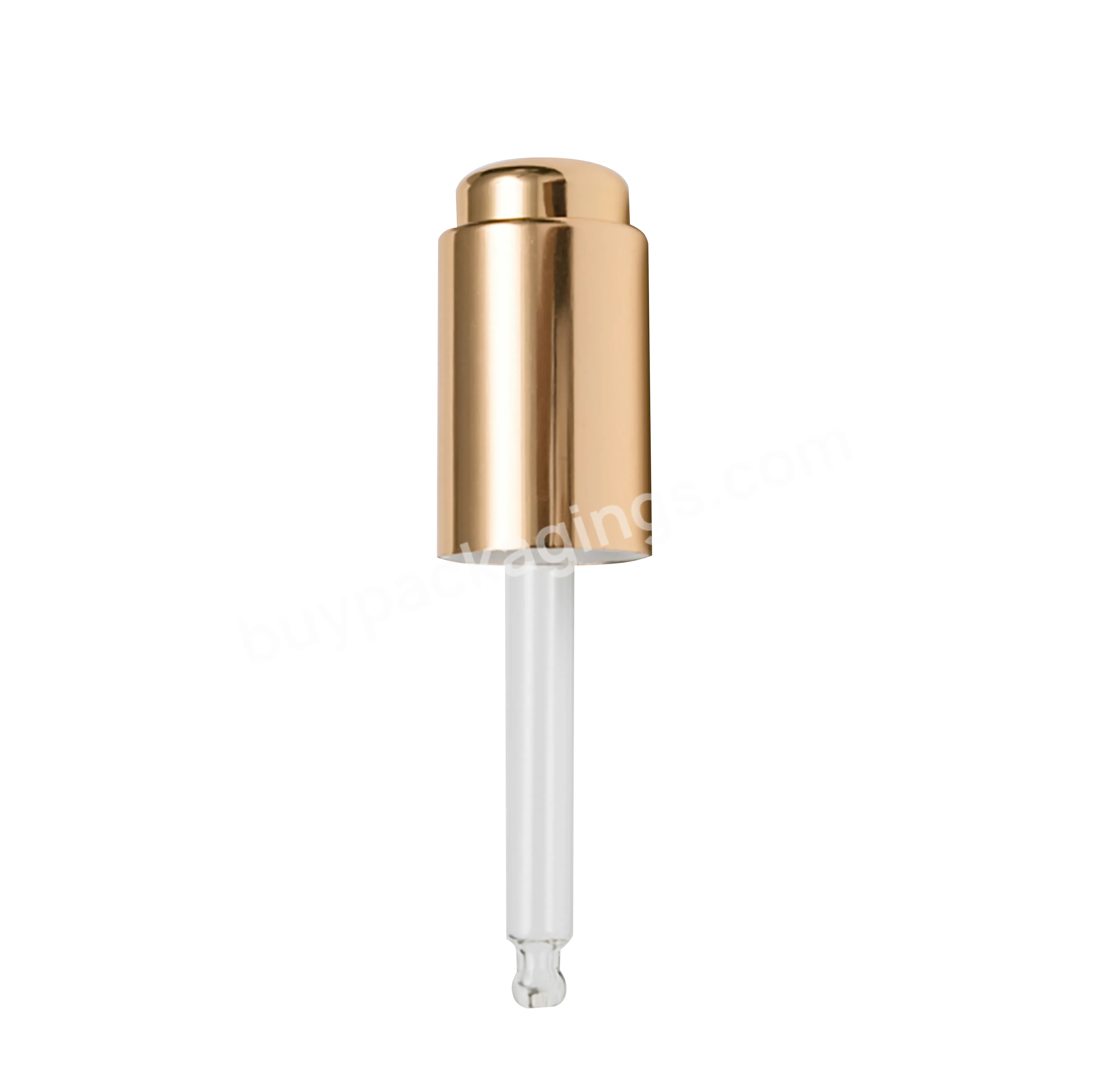 Hot Sale Transfer Pipette Uv Electroplated Glass Oil Dropper Silver Gold Press On Glass Dropper 13/415 18/410 20/410 - Buy Glass Dropper,Glass Oil Dropper,Transfer Pipette.