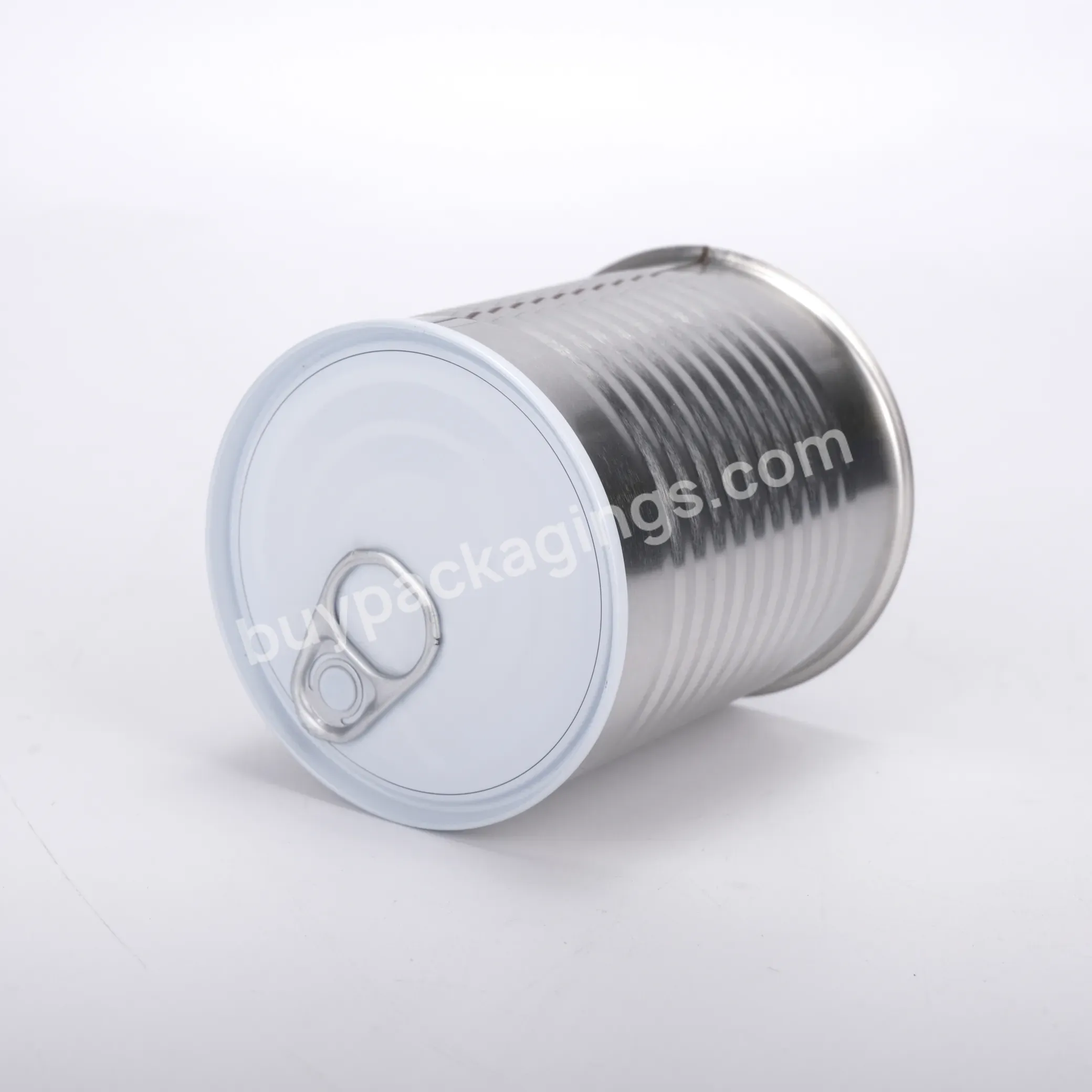 Hot Sale Wholesale Custom Color Metal Food Packaging Tin With Lines Outside - Buy Food Grade Cans,Metai Round Cans,Large Metal Cans.
